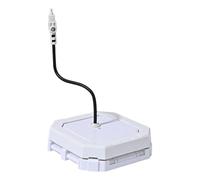 CoudarTitie Présentoir de Figurines D'anime, Base Légère pour Modèle, Cadeau de Pendaison de Crémaillère, Présentoir de Figurines d'action, Rangement de M, Blanc