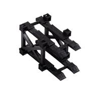 CoudarTitie Présentoir pour Parking à L'échelle 1/64, Vitrine, Aménagement Paysager, étagère de Rangement pour Miniatures de Voitures, Décoration de Jardin, P, 8 cm x 4,8 cm x 4 cm