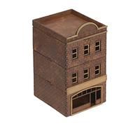 CoudarTitie Puzzle D'architecture En Bois 3D, Maquette de Maison En Bois à Construire pour Garçons et Filles, Décoration de Dioramas, Cadeaux Uniques, échelle, Style D