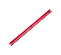 CoudarTitie Rail Aluminium Rainure Plateau Table Presse Étau Ajustable Glissière Rainure Pré- Vis Fixation Fonctionnelle Adaptée à, Rouge, 60 Cm X 3 Cm
