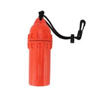 CoudarTitie Récipient avec Boucle Porte-Clés Scellé, 18 Cm, Jaune, Jaune | Fermeture à Vis Sécurisée, Bouteille Étanche avec Cordon, Portable, Conteneur, pour Surf, Plongeurs