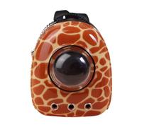 CoudarTitie Sac à Dos Miniature pour Chat à L'échelle 1/12, Accessoire Féerique pour Une Décoration de Maison de Poupée Enchanteresse, Grand Imprimé Léopard