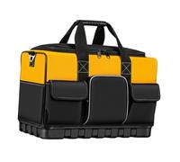 CoudarTitie Sac à Outils Électrique avec Multiples Poches Trousse d'Organisation Portable Sac de Rangement en Tissu Oxford Imperméable Base Robuste Adapté aux, 50cmx26cmx33cm