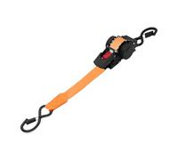 CoudarTitie Sangle à Cliquet Rétractable avec Mécanisme Automatique Sangle d'Arrimage Portable Courroie Auto-rétractable pour Bagages Ceinture d'Attache à