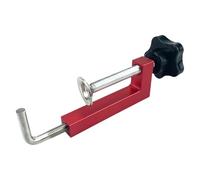 CoudarTitie Serre-Joint Universel pour Guide de Coupe, Serre-Joints Fixes en G, Petit Outil D'assemblage Professionnel, Serre-Joint de Défonceuses, Rouge