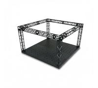 CoudarTitie Socle d'Exposition pour Figurines Maquettes Scènes de Modélisme avec Structure Modulable en Plastique et Éclairage Décoratif Adapté aux Amateurs de, Vt-131-2 No Light