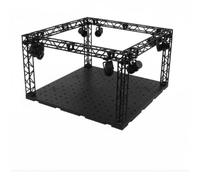 CoudarTitie Socle d'Exposition pour Figurines Maquettes Scènes de Modélisme avec Structure Modulable en Plastique et Éclairage Décoratif Adapté aux Amateurs de, Vt-131-2 with Light