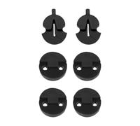 CoudarTitie Sourdine pour Violon, 2 Violons Silencieux, Accessoires de Réduction Du Bruit, Lot de 4 Sourdines Rondes et Légères