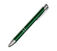 CoudarTitie Stylo de 1 Mm, pour écrire, avec Lampe LED Intégrée, Idéal pour La et La Tenue d'un Journal, Vert