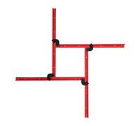 CoudarTitie Support de Fraisage de Rainures, Rail de Guidage pour Gravure de Rainures, Outil Auxiliaire Robuste