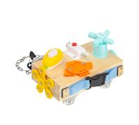 CoudarTitie Tableau D'activités En Bois, Jouet Anti-stress de pour Garçons et Filles, Cadeau D'anniversaire pour Enfants