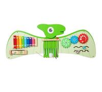 CoudarTitie Tableau Jeu Mural en Bois Pièces Mobiles Engrenages pour Améliorer la Précision s Gestes Léveil Sensoriel s Enfants dans Les Structures Daccueil