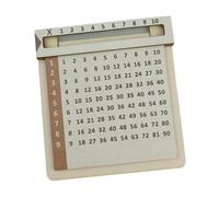 CoudarTitie Tables de Multiplication Coulissantes En Bois - Jeu éducatif pour Apprendre à Compter à La Maison - Table de Calcul Compacte et Portable pour Enfants