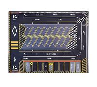 CoudarTitie Tapis de Jeu 1:32 avec Décor de Garage Miniature, style D