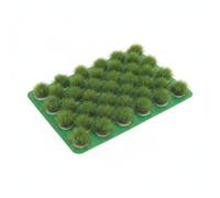 CoudarTitie Touffe Dherbe Simulee pour Maquettes avec Fibres Texturees et Autos pour Un Effet Naturel Adaptee aux Jeux Guerre et aux Scenes Campagne Verdoyante, Vert Clair