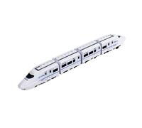 CoudarTitie Train électrique Miniature, Wagon de Train à Grande, Coffret de Train électronique, Cadeau Idéal pour Une Fête Ou Les Vacances D'un Enfant, 4 chariot