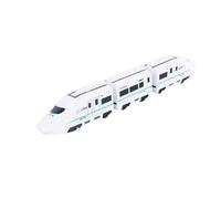 CoudarTitie Train électrique Miniature, Wagon de Train à Grande, Coffret de Train électronique, Cadeau Idéal pour Une Fête Ou Les Vacances D'un Enfant, 3 chariot