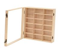 CoudarTitie Vitrine Murale pour Voitures Miniatures - Pratique, Idéale pour Les Collectionneurs et Les Passionnés. Étagère de Rangement pour Voitures Miniatures, Grille 18