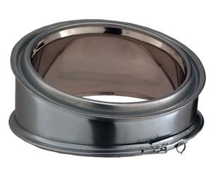 Coude 15° isolé inox/galva Ø230 POUJOULAT EC15°-230 - 32230001
