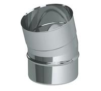 Coude 15° - simple paroi - Reuter EW-BLUE 500 mm