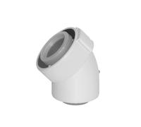 Coude 80/125 PPTL/PVC ROLUX - Coude à 45°