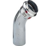 Viega Prestabo 558369 28 mm, 45 degrés, acier non allié, SC-Contur, extrémité d'insertion
