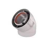 Coude 45° gaz O60/100mm- - 227201 - (X2)