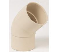 Coude 45° pvc sable GIRPI, Dév.16 cm Diam.50 mm G