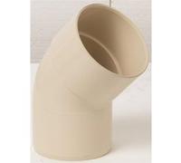 Coude 45° pvc sable GIRPI, Dév.33 cm Diam.100 mm G