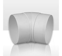 Coude 45 ° Tuyau ABS Ventilation Tube rond Ø 100 Tuyau d'évacuation Awenta 100 mm, PVC