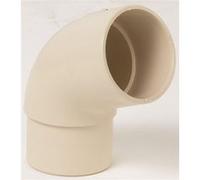 Coude 67.3° pvc sable, Dév.16 cm Diam.50 mm