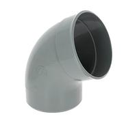 Coude 67°30 PVC évacuation NICOLL Mâle Femelle Ø200