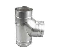 Coude 85° avec pied de support - simple paroi - Schiedel PRIMA PLUS 200 mm