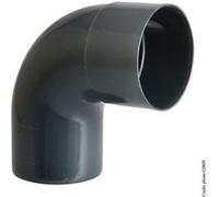 Coude 87.3° à coller pvc ardoise GIRPI, Dév.16 cm Diam.50 mm G