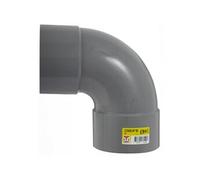Coude 87.3° en pvc à coller, femelle / femelle, D100