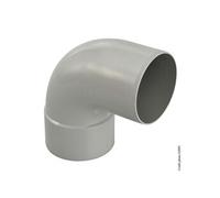 Coude 87.3° pvc gris, Dév.33 cm Diam.100 mm