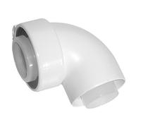 Coude 87° 80/125 PPTL/PVC Rolux Réf 228520