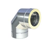 Coude 87° - double paroi - TEC-DW-Classic 180mm