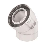 Coude 87° Rolux condensation D60/100mm PPTL/PP sekurit - UBBINK - 229232