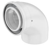 Coude 87° ROLUX Condensation en PPTl/Alu 110/160 mm UBBINK 330171
