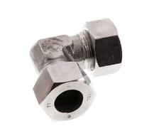 Coude 90 degrés en acier inoxydable 18L Bague coupante 315 Barre DIN 2353