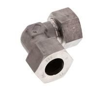 Coude 90 degrés en acier inoxydable 25S Anneau de coupe 400 Barre DIN 2353