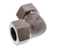 Coude 90 degrés en acier inoxydable 38S Anneau de coupe 315 Barre DIN 2353