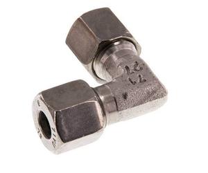 Coude 90 degrés en acier inoxydable 8L Bague coupante 315 Barre DIN 2353
