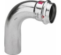 Viega Prestabo 558246 42 mm, 90 degrés, acier non allié, SC-Contur, bout mâle