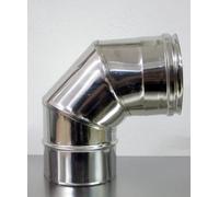 Coude 90° en acier inoxydable 304 - Diamètre 220 mm