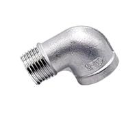 Coudé 90 femelle mâle 304 Inox BSPT 1/8-3/4 Raccord