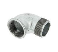 Coude 90° fonte galva Mâle Femelle 2"