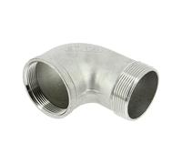 Coude 90° inox égal Mâle Femelle 2"