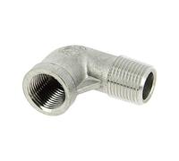 Coude 90° inox égal Mâle Femelle 3/8